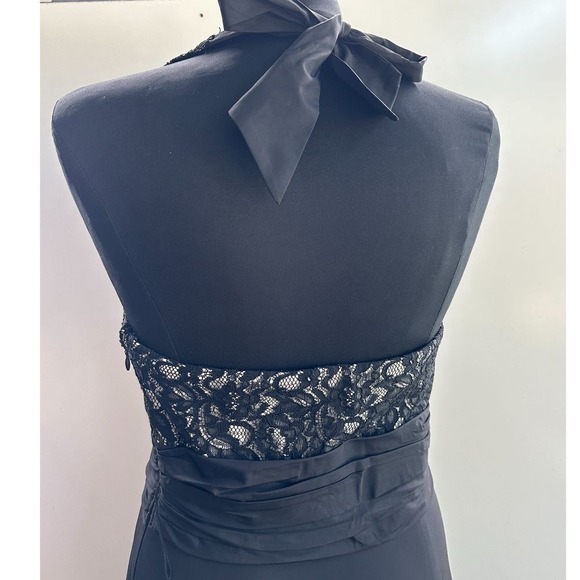 White House Black Market Lace Dress Black Whimsigoth Size 8‎ NWOT - Picture 12 of 13